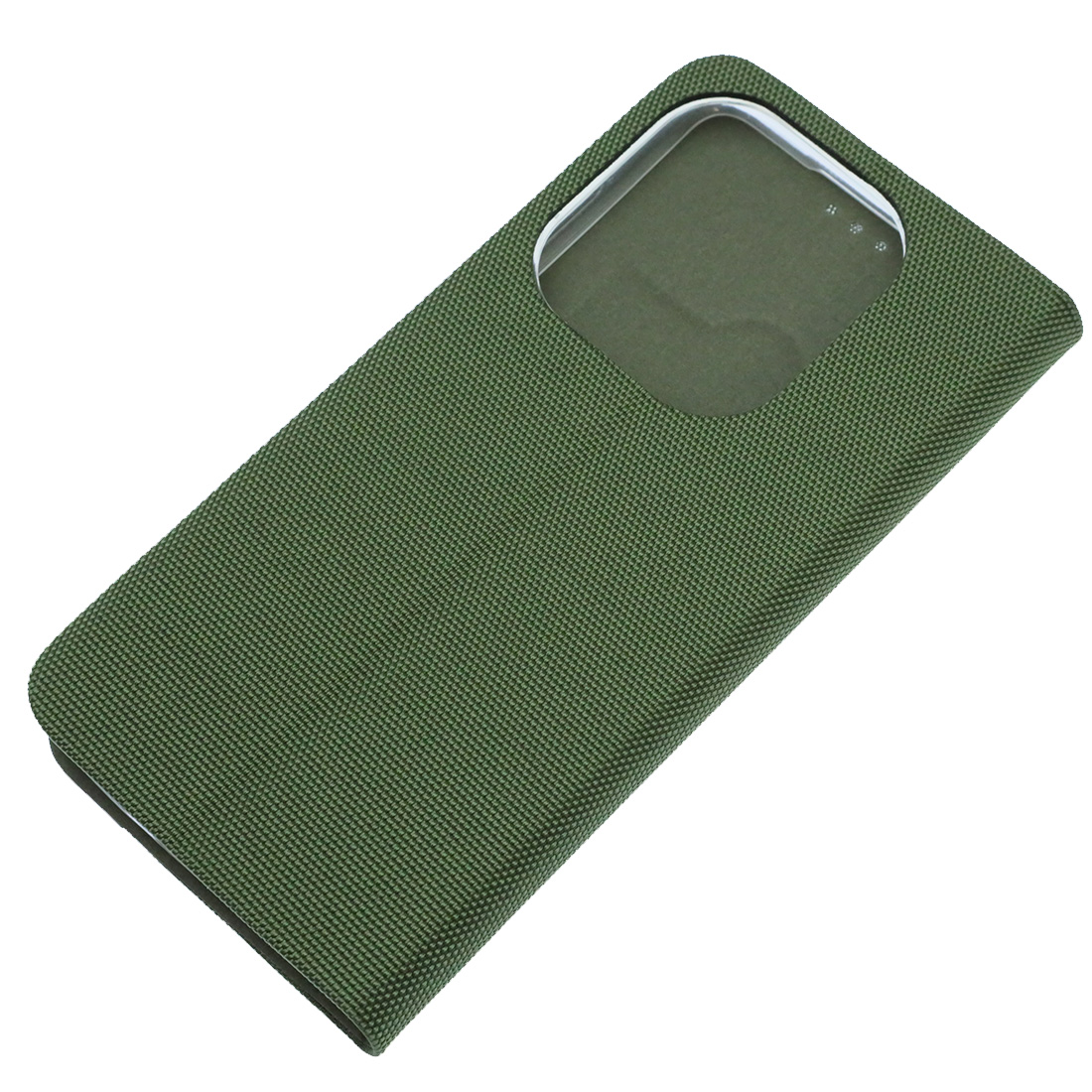 Чехол книжка MESH для INFINIX HOT 40i, SMART 8, SMART 8 Plus, текстиль, силикон, бархат, визитница, цвет зеленый