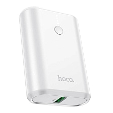 Внешний портативный аккумулятор, Power Bank HOCO Q3, 10000 mAh, 20W, PD20W, QC3.0, цвет белый