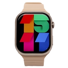 Смарт часы Smart Watch W&O X9 PRO 2, 45 мм, NFC, Amoled дисплей, Chat GPT, цвет золотистый