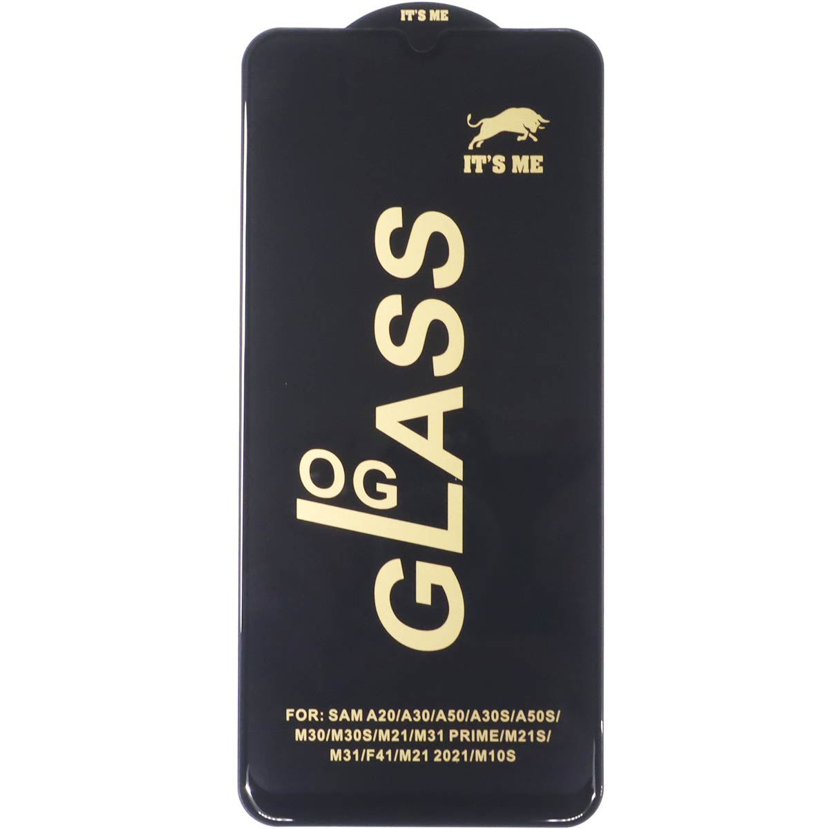 Защитное стекло OG Glass для SAMSUNG Galaxy A30 (SM-A305), A50 (SM-A505), M30 (SM-M305), A40s (SM-405), A50s (SM-A507), M21 (SM-215), цвет окантовки черный
