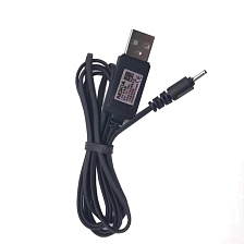 Кабель USB для зарядки NOKIA (тонкий разъем) длина кабеля 1 метр, цвет чёрный.