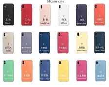 Чехол накладка для APPLE iPhone XS MAX, силикон, цвет №16.