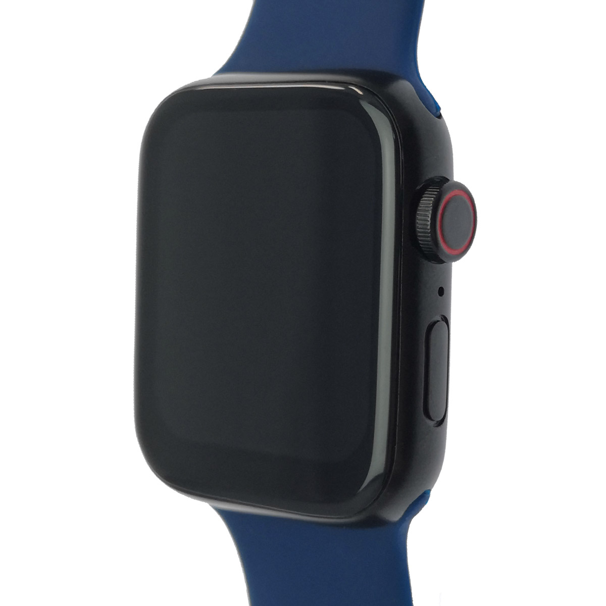 Смарт часы Hiwatch 6 (T500+), Bluetooth, шагомер, датчик пульса, цвет черно синий