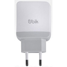 СЗУ (сетевое зарядное устройство) UBIK UHP12Q, 2 А, 1 USB, цвет белый | Последняя цена