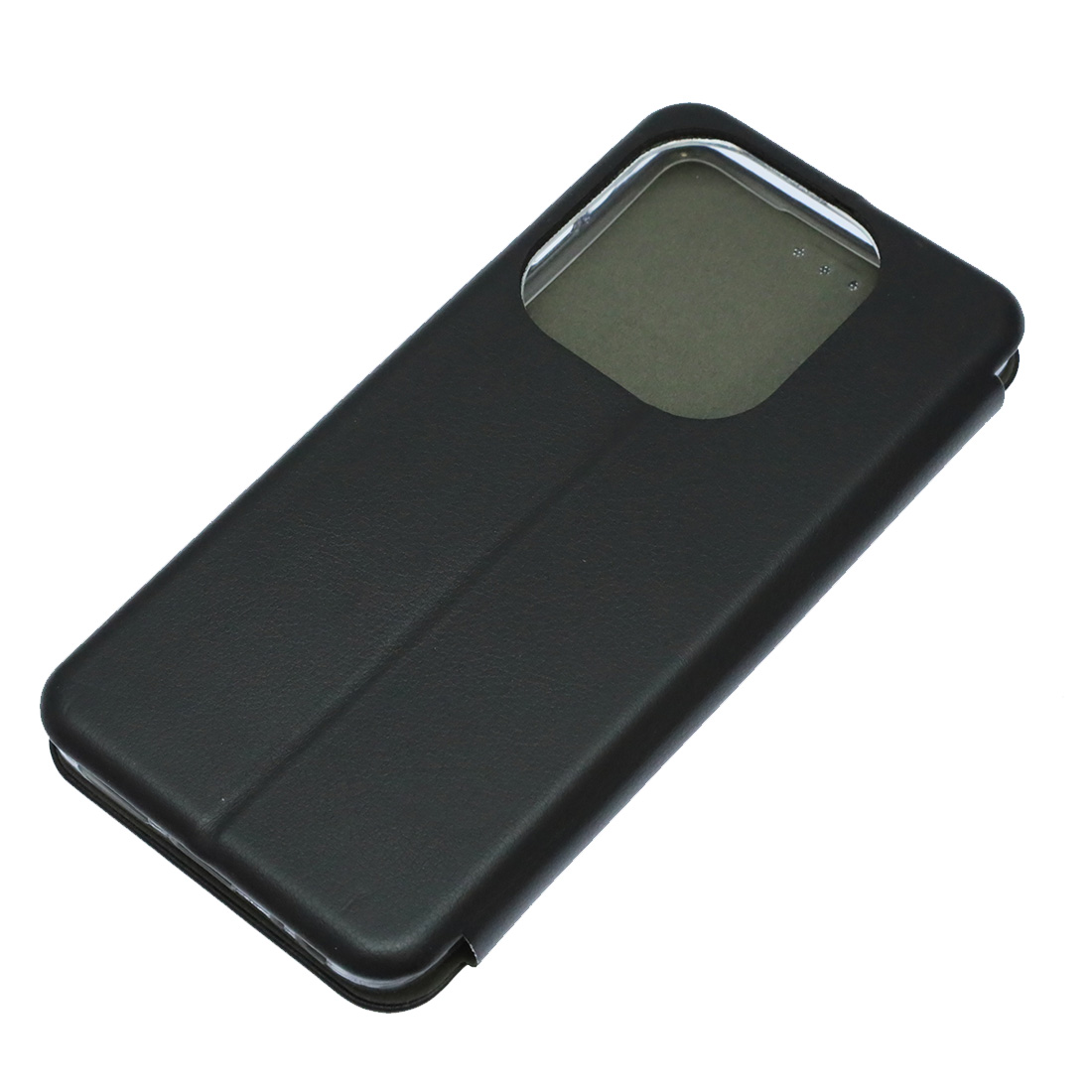 Чехол книжка STYLISH для INFINIX HOT 40i, SMART 8, SMART 8 Plus, экокожа, визитница, цвет черный