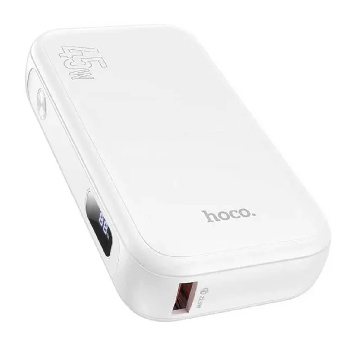Внешний портативный аккумулятор, Power Bank HOCO J98 Cool, QC3.0, PD45W, 15000 mAh, 45W, цвет белый