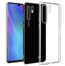 Чехол-накладка New Color для HUAWEI P30 2019 (ELE-L29 / ELE-L09), силиконовая 1.0 mm, прозрачная.