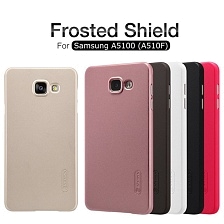 Чехол накладка Nillkin для SAMSUNG Galaxy A5 2016 (SM-A510), пластик, цвет красный.