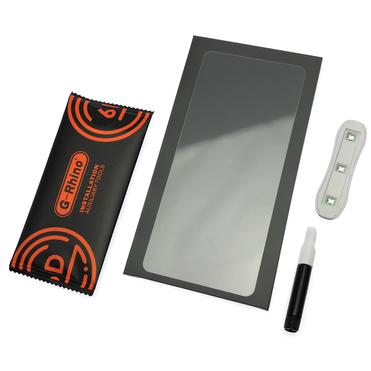 Защитное стекло UV GLASS G-Rhino для SAMSUNG Galaxy Note 20 (SM-N980), на весь экран, клей и лампа, цвет прозрачный