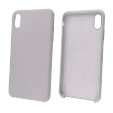 Чехол накладка Silicon Case для APPLE iPhone XS MAX, силикон, цвет бежевый