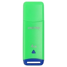 Флешка USB 2.0 4GB SMARTBUY Easy, цвет зеленый