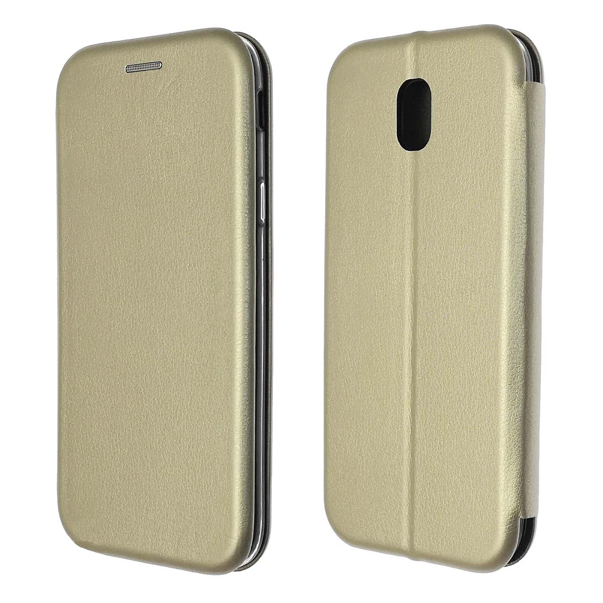 Чехол книжка STYLISH для SAMSUNG Galaxy J5 2017 (SM-J530), экокожа, визитница, цвет золотистый Чехол книжка STYLISH для SAMSUNG Galaxy J5 2017 (SM-J530), экокожа, визитница, цвет золотистый