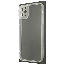 Чехол накладка CATEYES для APPLE iPhone 11 PRO MAX, защита камеры, силикон, цвет прозрачный