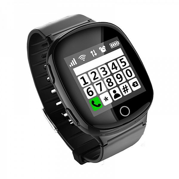 Часы детские Smart Watch+SIM с GPS GP-05, цвет черный