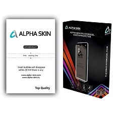 Гидрогелевая защитная пленка ALPHA SKIN, матовая, прозрачная, диагональ до 7"