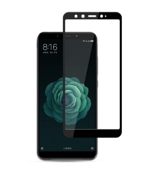 Защитное стекло "5D" GLASS FULL GLUE для XIAOMI Mi 6X / Mi A2, цвет канта чёрный. Защитное стекло "5D" GLASS FULL GLUE для XIAOMI Mi 6X / Mi A2, цвет канта чёрный.