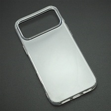 Чехол накладка для APPLE iPhone 17 Pro Max, силикон, защита камеры, цвет прозрачный