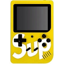 Портативная игровая приставка SUP GAME BOX PLUS 400 игр в 1, цвет желтый