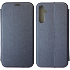 Чехол книжка STYLISH для SAMSUNG Galaxy A34 5G, экокожа, визитница, цвет темно синий