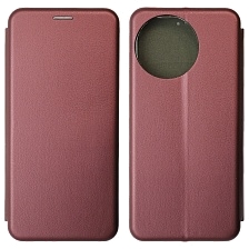 Чехол книжка STYLISH для Realme 11 4G, экокожа, визитница, цвет бордовый Чехол книжка STYLISH для Realme 11 4G, экокожа, визитница, цвет бордовый