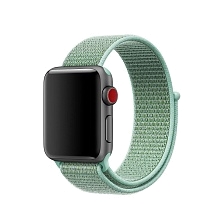 Ремешок для часов Apple Watch (42-44 мм), нейлон, цвет Marine Green (16).