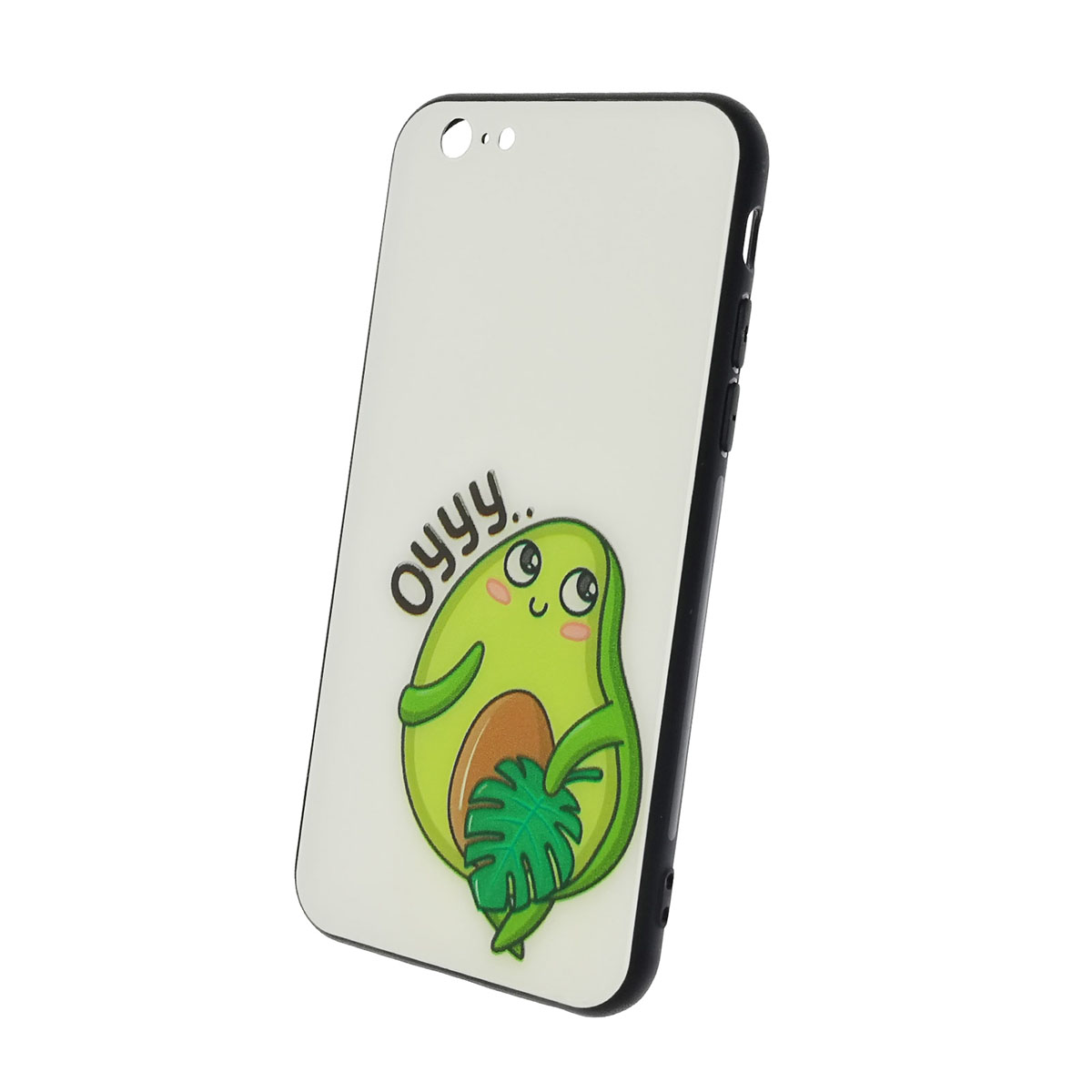 Чехол накладка для APPLE iPhone 6, 6G, 6S, силикон, стекло, рисунок AVOCADO Oyyy.... Чехол накладка для APPLE iPhone 6, 6G, 6S, силикон, стекло, рисунок AVOCADO Oyyy....