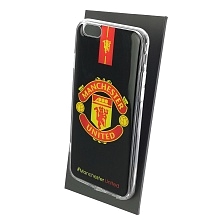 Чехол накладка для APPLE iPhone 6, iPhone 6G, iPhone 6S, силикон, глянцевый, рисунок Manchester United