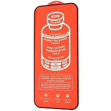 Защитное стекло REMAX CORNING GL-83 для APPLE iPhone 16 Pro Max, суперпрочное, цвет окантовки черный
