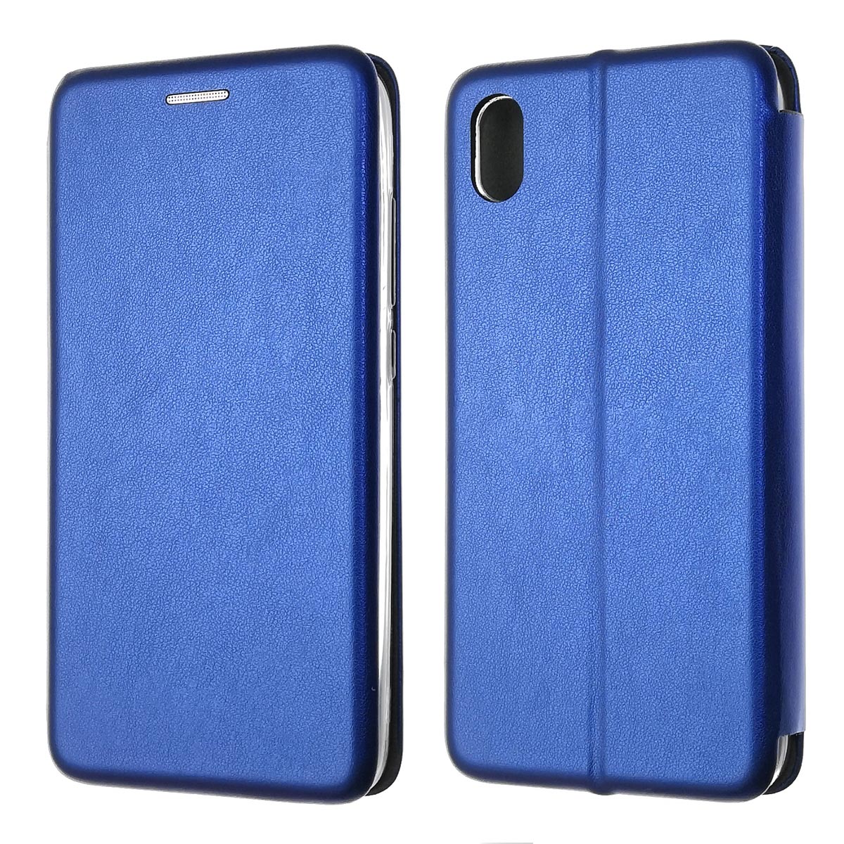 Чехол книжка STYLISH для XIAOMI Redmi 7A, экокожа, визитница, цвет темно синий Чехол книжка STYLISH для XIAOMI Redmi 7A, экокожа, визитница, цвет темно синий