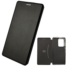 Чехол книжка для SAMSUNG Galaxy S20 Ultra (SM-G988), экокожа, визитница, цвет черный