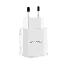 СЗУ (Cетевое зарядное устройство) 2в1 JOYROOM HKL-USB30, кабель Lightning 8-Pin, 3USB, 3 A, цвет белый | Распродажа по 390