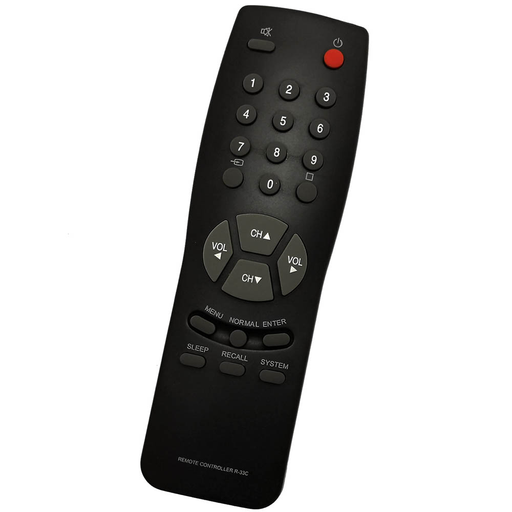 Пульт ДУ для DAEWOO/SUPRA R-33C подходит к телевизорам: SUPRA STV-1417, STV-1424, STV-1425, STV-2017, STV-2025, STV-2027W.