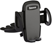 Автомобильный держатель для телефона в CD-слот Baseus Balance Series SUGENT-CD01 цвет чёрный.