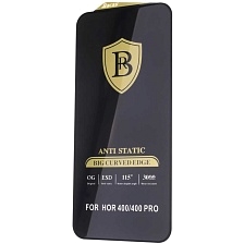 Защитное антистатическое стекло BACAS OG ESD QC F016 3/30 для Honor 400, Honor 500, Honor 500 Pro, цвет окантовки черный
