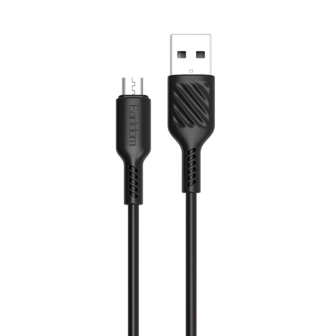 Кабель EARLDOM EC-171M Micro USB, 2.4A, длина 1 метр, цвет черный