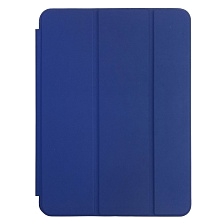 Чехол книжка SMART CASE для APPLE iPad PRO 2020 (11.0"), экокожа, бархат, цвет темно синий.