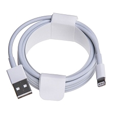 Кабель USB для APPLE lightning 8 pin, длина 2 метра, цвет белый