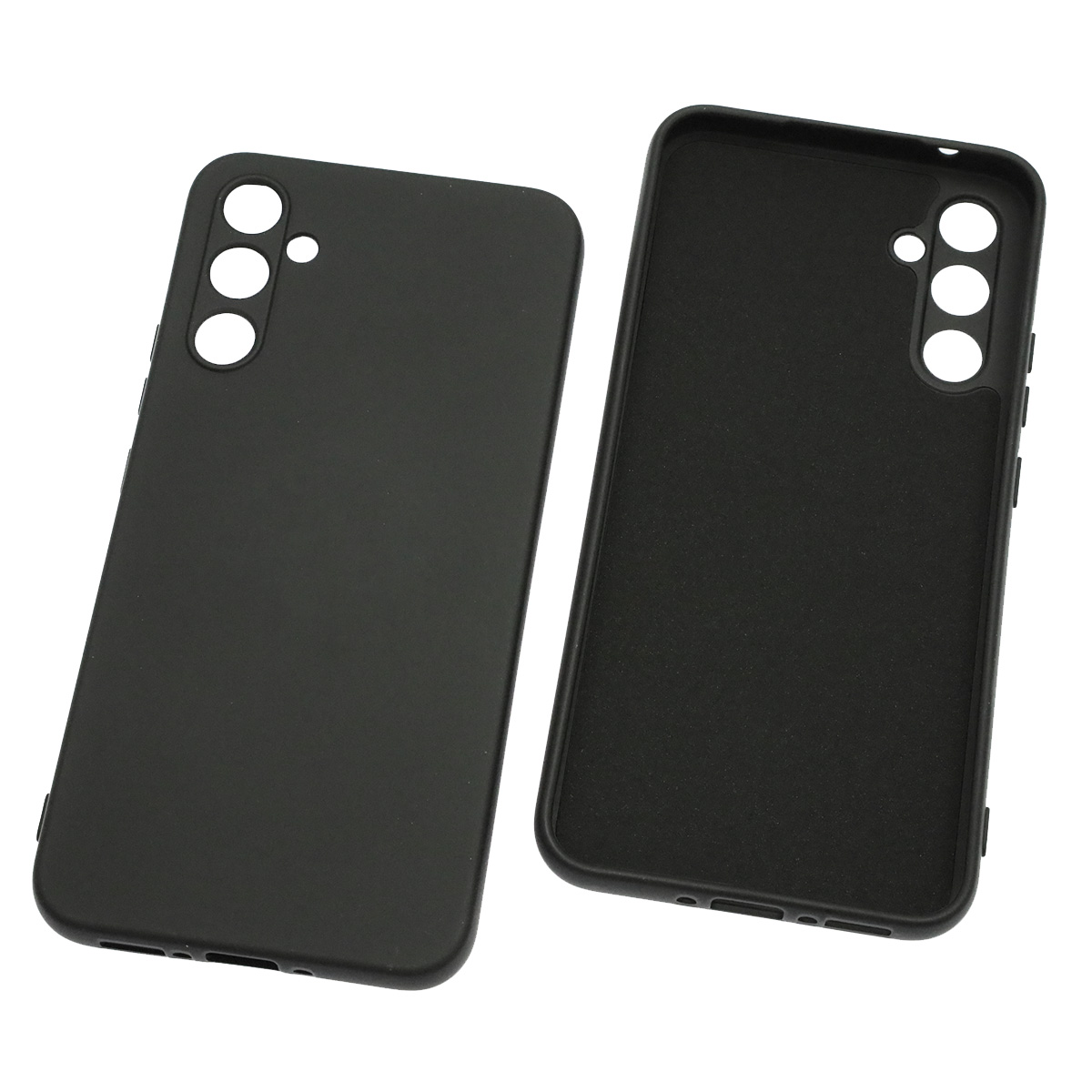 Чехол накладка NANO для SAMSUNG Galaxy A34 5G, силикон, бархат, цвет черный