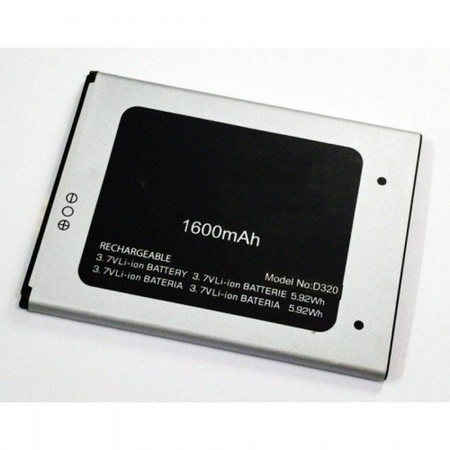 АКБ (Аккумулятор) для Micromax D320 1600мАч (Original).