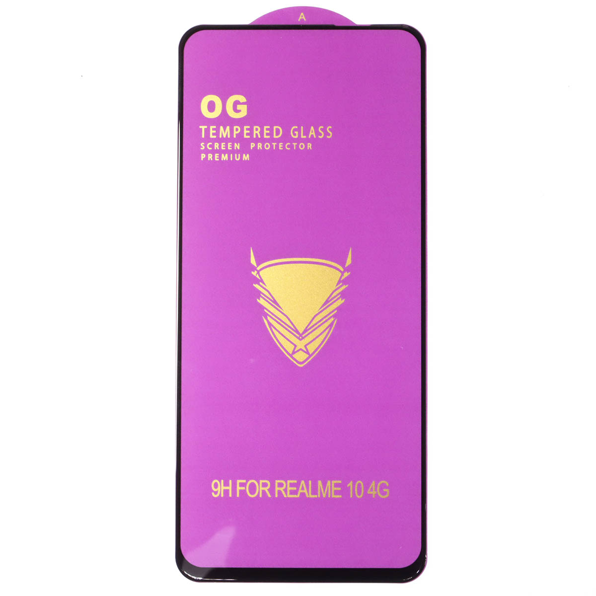 Защитное стекло 9H OG для Realme 9 Pro Plus, Realme 10 4G, Realme 11, OPPO A78, цвет окантовки черный