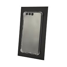 Чехол накладка для HUAWEI P10 2017, силикон, с жесткими углами, цвет прозрачный.