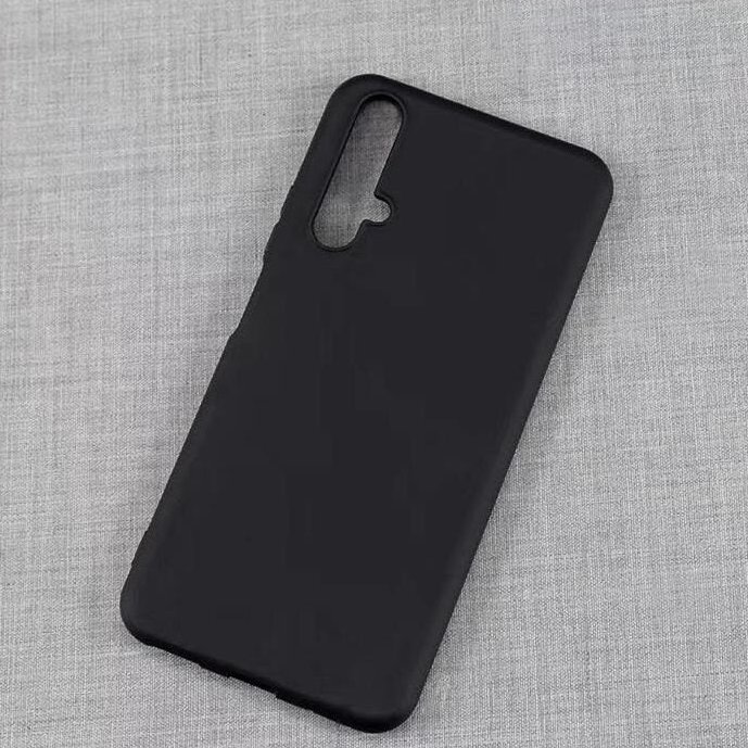 Чехол накладка для HUAWEI HONOR 20 YAL-L21, силикон, цвет чёрный.