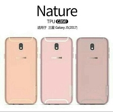 Чехол накладка Nillkin TPU Nature Series для SAMSUNG Galaxy J5 2017, силикон, цвет прозрачно белый Чехол накладка Nillkin TPU Nature Series для SAMSUNG Galaxy J5 2017, силикон, цвет прозрачно белый