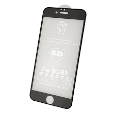 Защитное стекло 5D PREMIUM FULL GLUE для APPLE iPhone 6, 6G, 6S, цвет канта черный. Защитное стекло 5D PREMIUM FULL GLUE для APPLE iPhone 6, 6G, 6S, цвет канта черный.