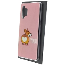 Чехол накладка для SAMSUNG Galaxy A32 4G (SM-A325F), силикон, рисунок I love you
