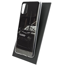 Чехол накладка Vinil для SAMSUNG Galaxy A31 (SM-A315), силикон, рисунок BUGATTI