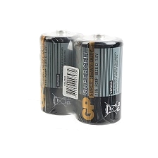 Батарейка GP Supercell R20 D Shrink 2 Heavy Duty 1.5V