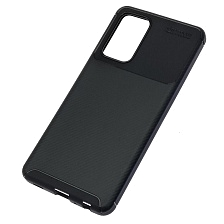 Чехол накладка AUTO FOCUS UE для SAMSUNG Galaxy A72 (SM-A725F), силикон, матовый, цвет черный