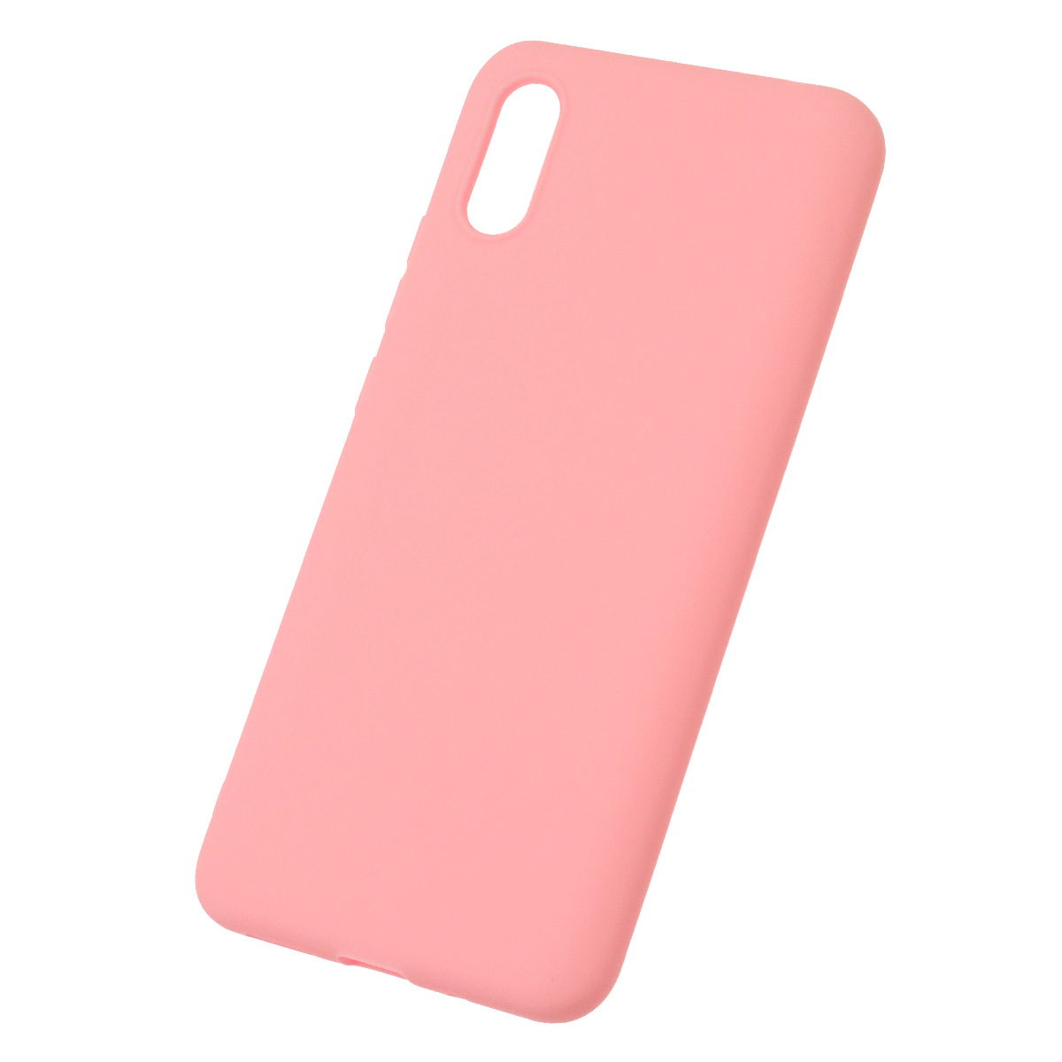 Чехол накладка для XIAOMI Redmi 9A, силикон, цвет розовый