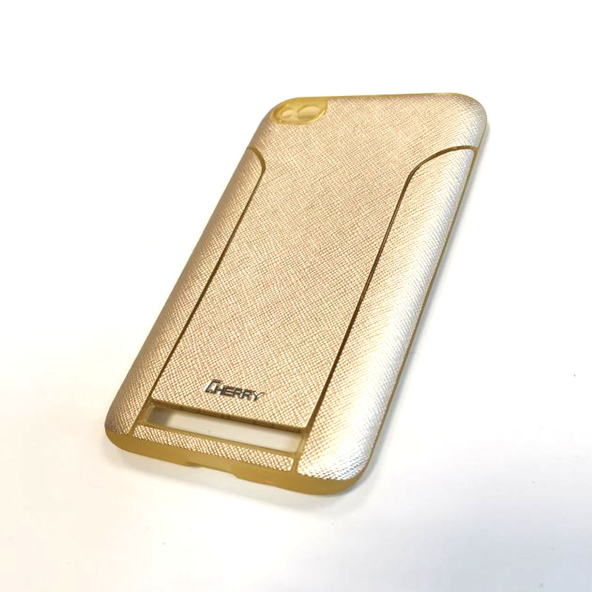 Чехол накладка для XIAOMI Redmi 5A, силикон, цвет золотистый